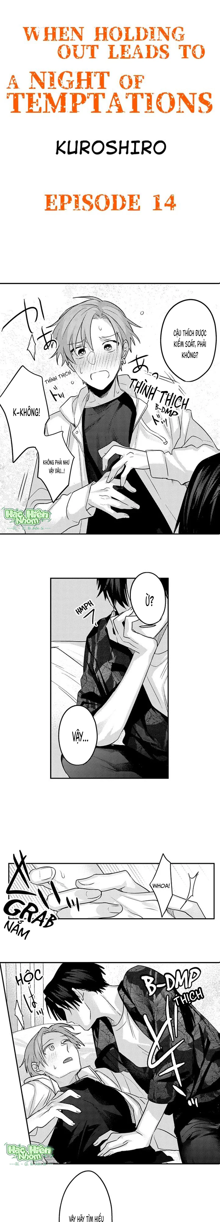Đọc truyện Kiềm Chế – Khởi Đầu Cho Một Đêm Cám Dỗ - Chapter 14