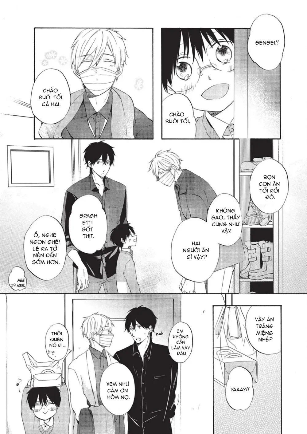 Đọc truyện Papa Motoyan và Thầy Hitsuji - Chapter 8