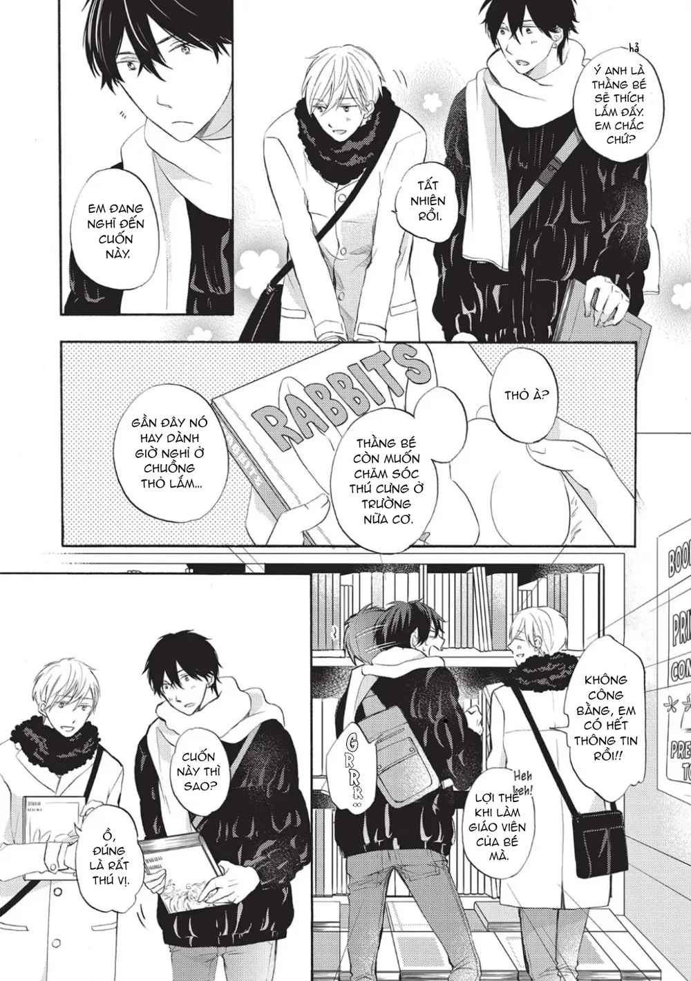 Đọc truyện Papa Motoyan và Thầy Hitsuji - Chapter 8