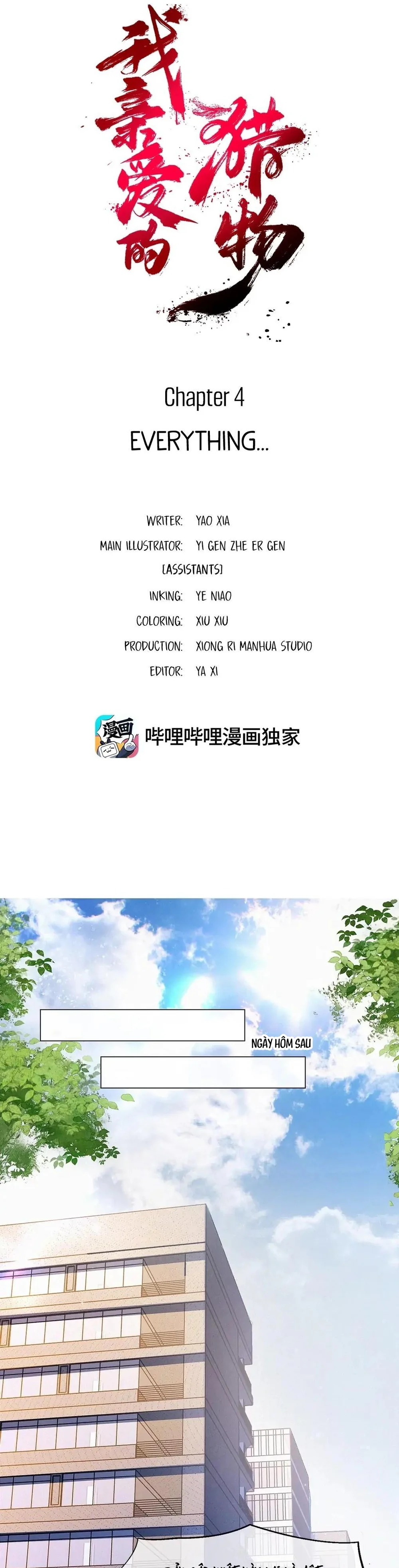 Đọc truyện Con Mồi Yêu Dấu Của Ta - Chapter 4