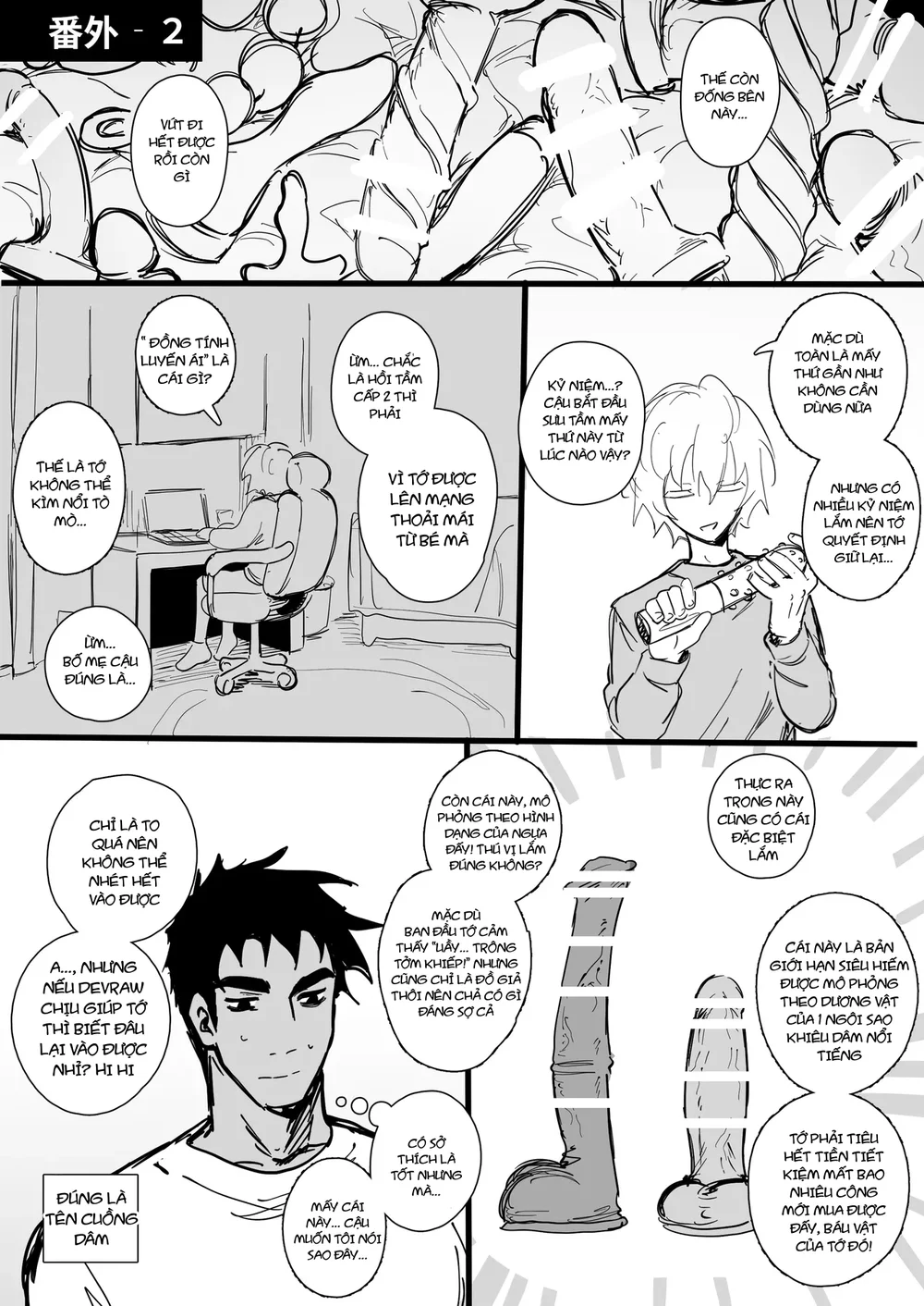 Đọc truyện Ở đây có yaoi hơi bị choáy - Chapter 388