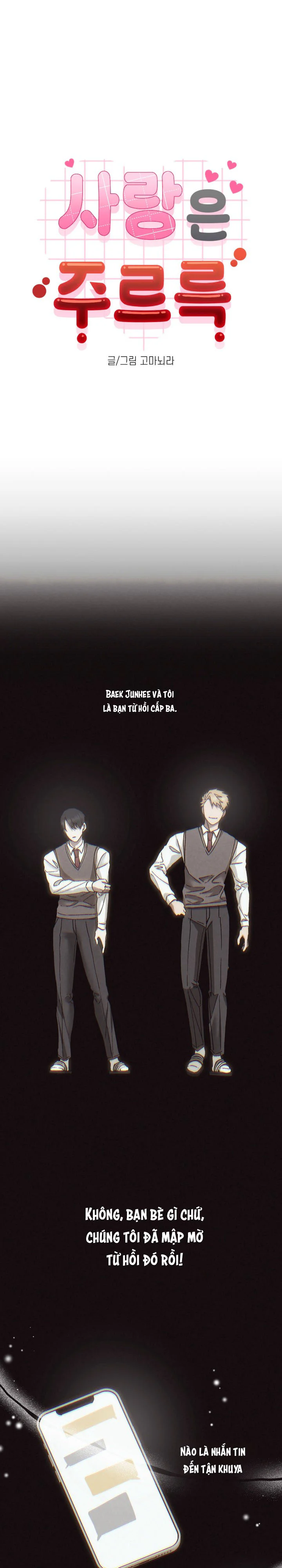 Đọc truyện Tình Yêu Đang Tuôn Trào - Chapter 1