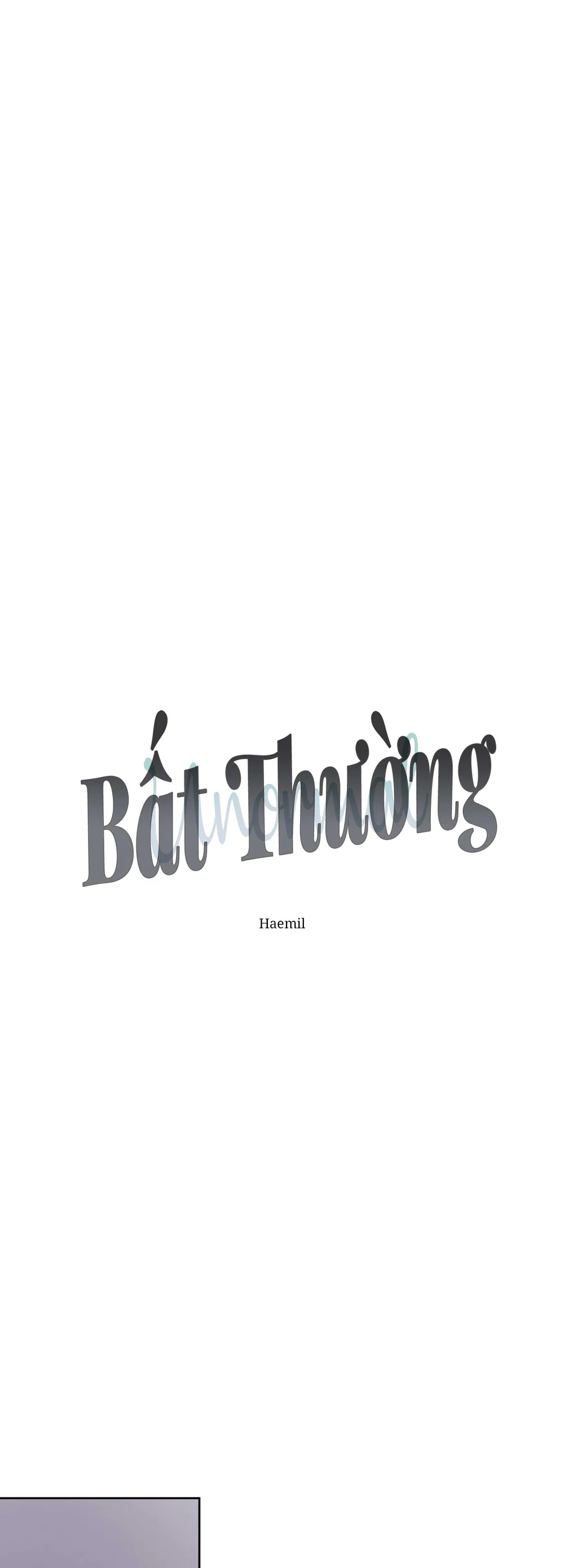 Đọc truyện Bất Thường - Chapter 3