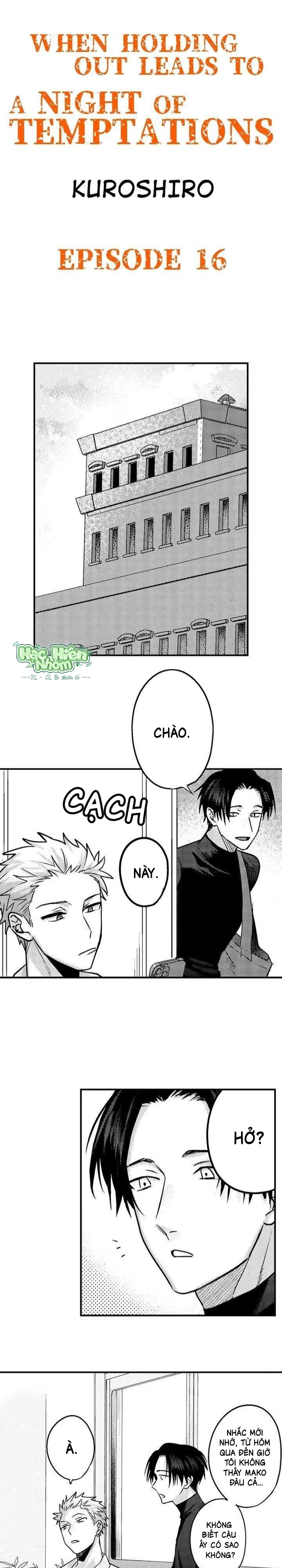 Đọc truyện Kiềm Chế – Khởi Đầu Cho Một Đêm Cám Dỗ - Chapter 16
