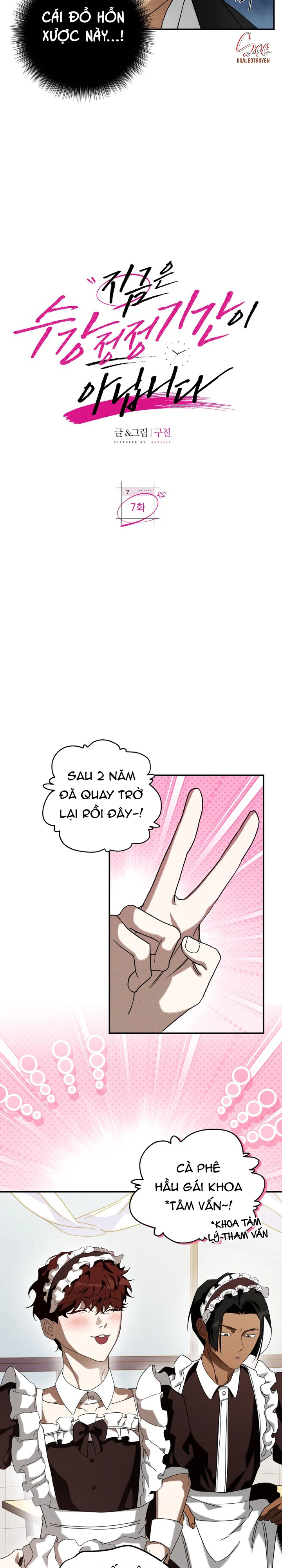 Đọc truyện KHÔNG TRONG THỜI GIAN ĐỔI MÔN - Chapter 7