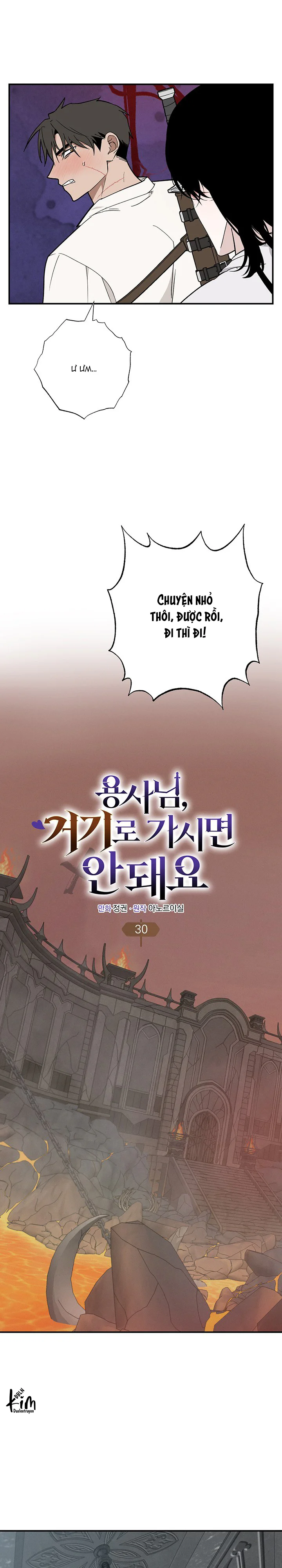 Đọc truyện DŨNG SĨ KHÔNG ĐƯỢC ĐI QUA LỐI ĐÓ - Chapter 30