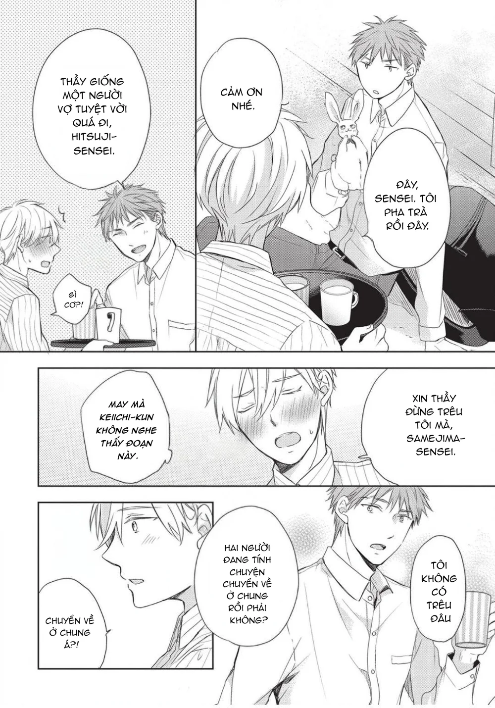 Đọc truyện Papa Motoyan và Thầy Hitsuji - Chapter 14