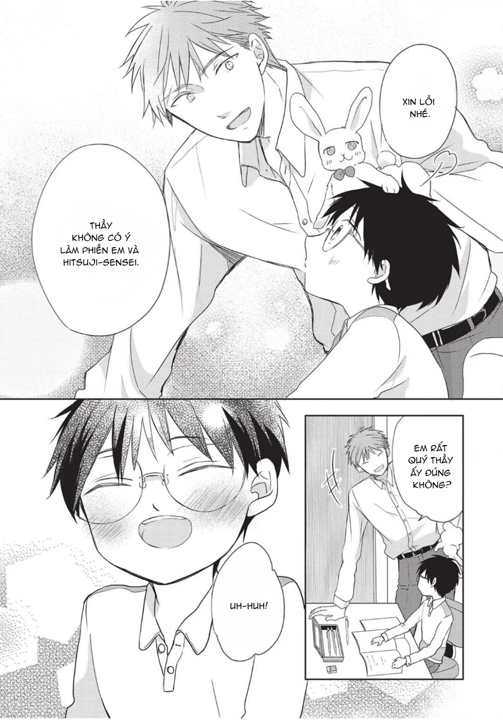 Đọc truyện Papa Motoyan và Thầy Hitsuji - Chapter 14