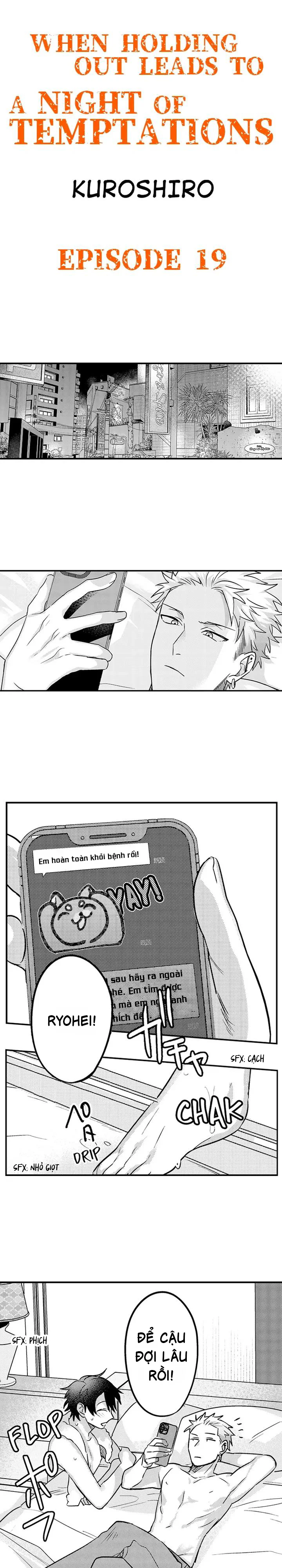 Đọc truyện Kiềm Chế – Khởi Đầu Cho Một Đêm Cám Dỗ - Chapter 19