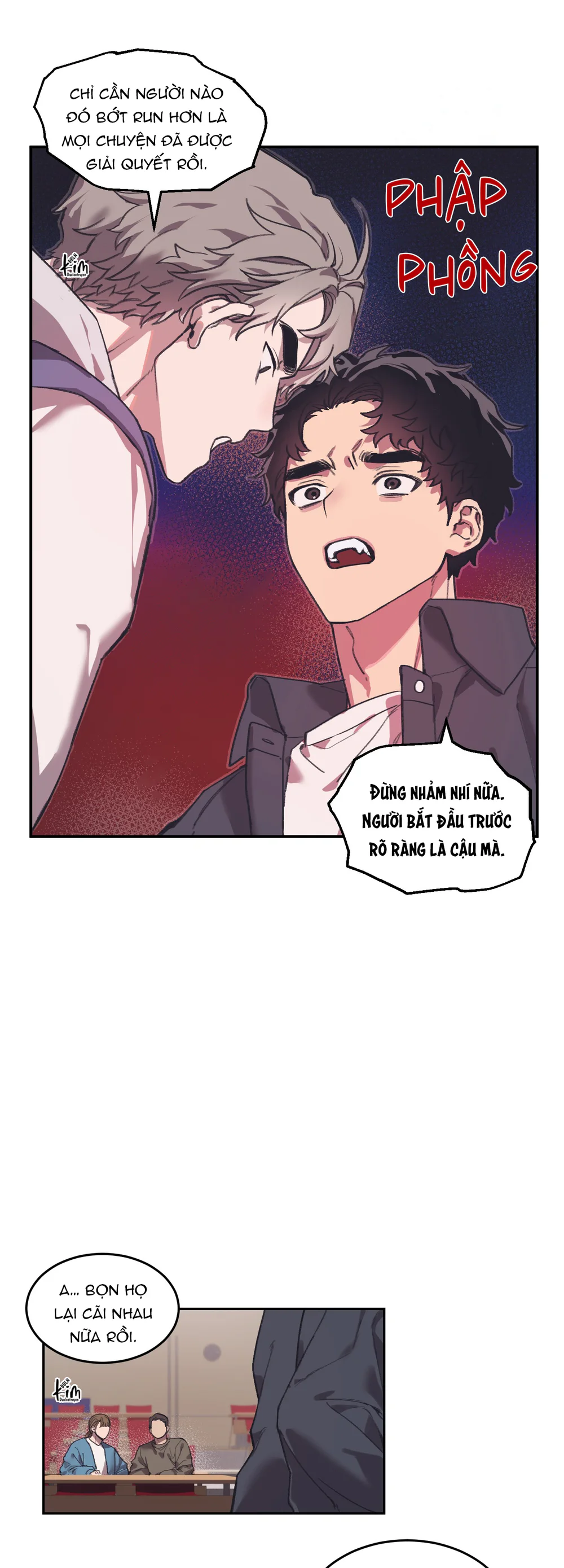 Đọc truyện LÀM THẾ NÀO ĐỂ HÒA GIẢI VỚI KẺ THÙ - Chapter 1