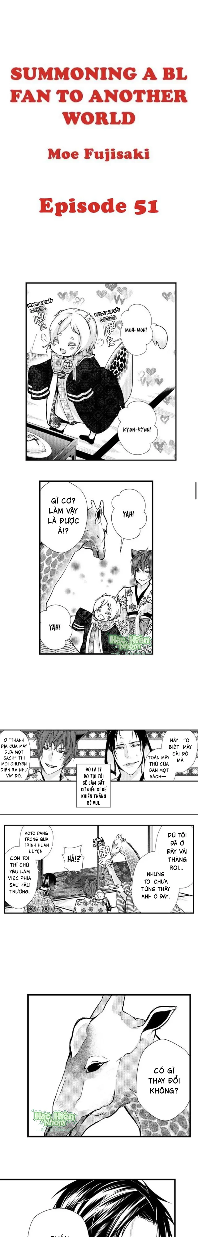 Đọc truyện Fan cuồng Boylove bị triệu hồi tới một thế giới lạ - Chapter 51