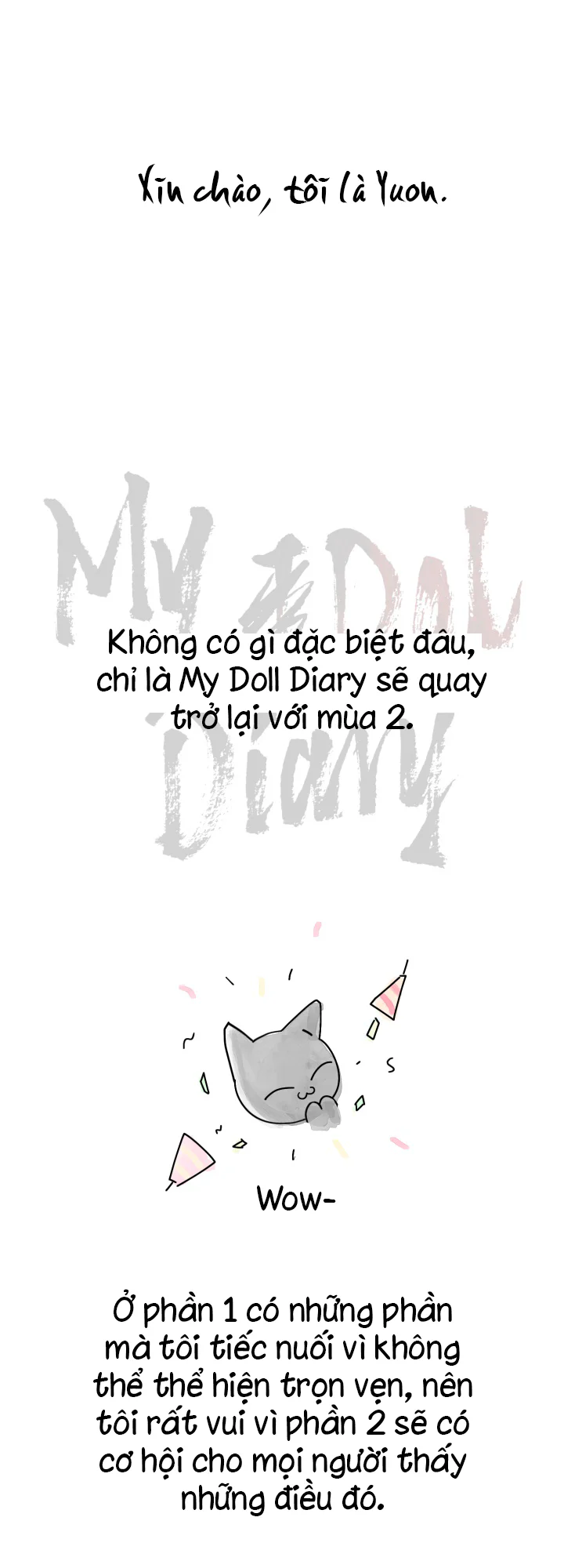 Đọc truyện My Doll Diary - Chapter 9.5