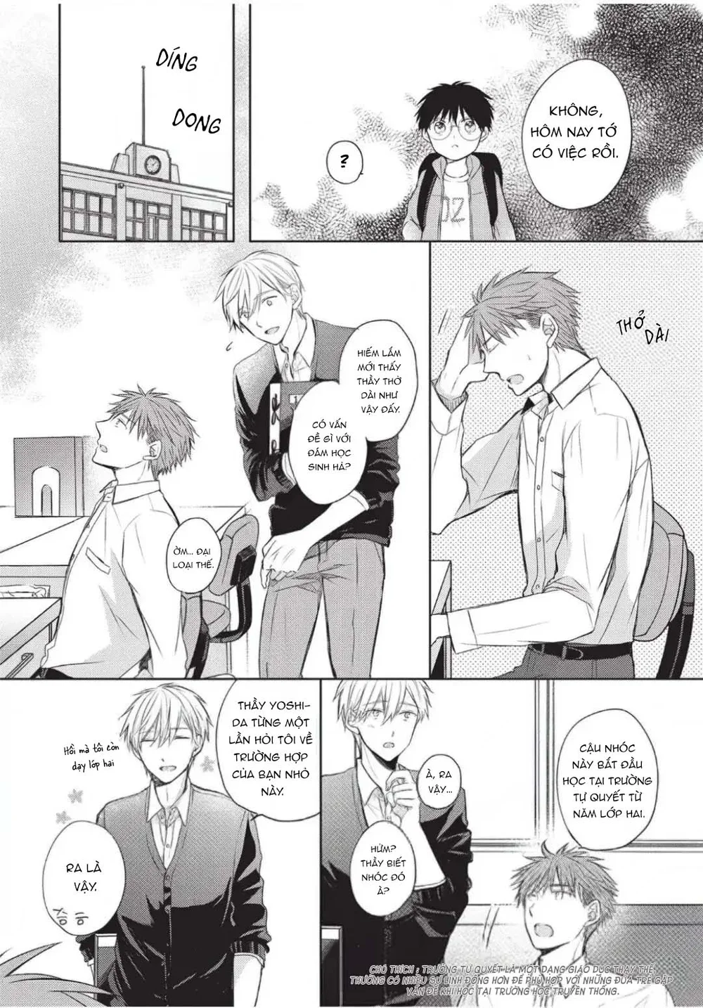 Đọc truyện Papa Motoyan và Thầy Hitsuji - Chapter 20