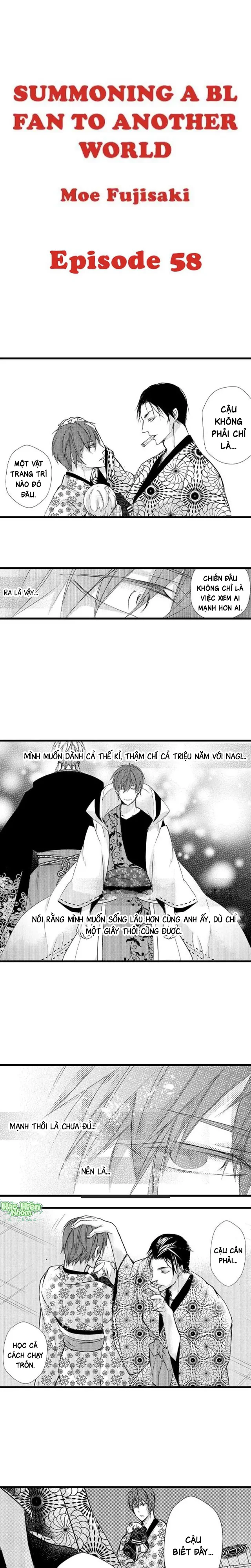 Đọc truyện Fan cuồng Boylove bị triệu hồi tới một thế giới lạ - Chapter 58