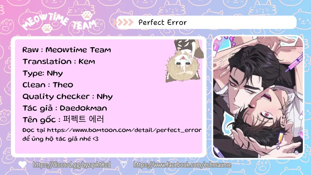 Đọc truyện Perfect Error - Chapter 1