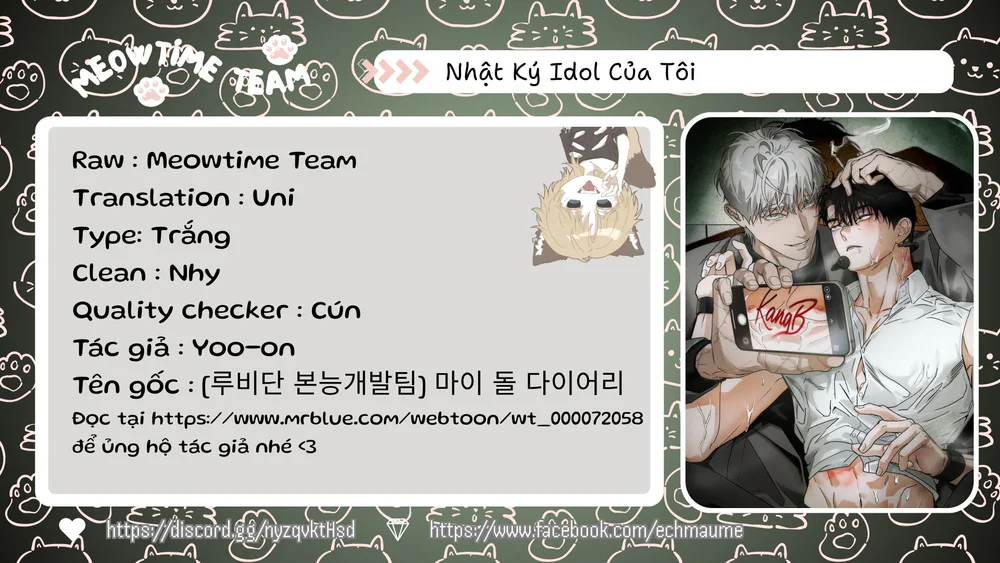 Đọc truyện Nhật Ký Idol Của Tôi - Chapter 22
