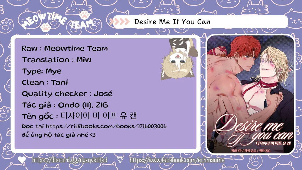 Đọc truyện Desire Me If You Can - Chapter 17