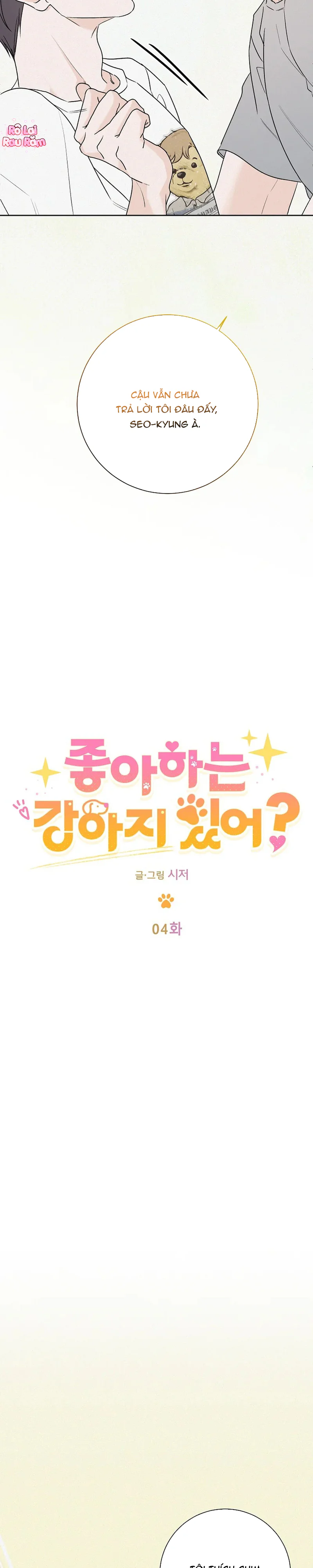 Đọc truyện CÚN CƯNG YÊU DẤU - Chapter 4
