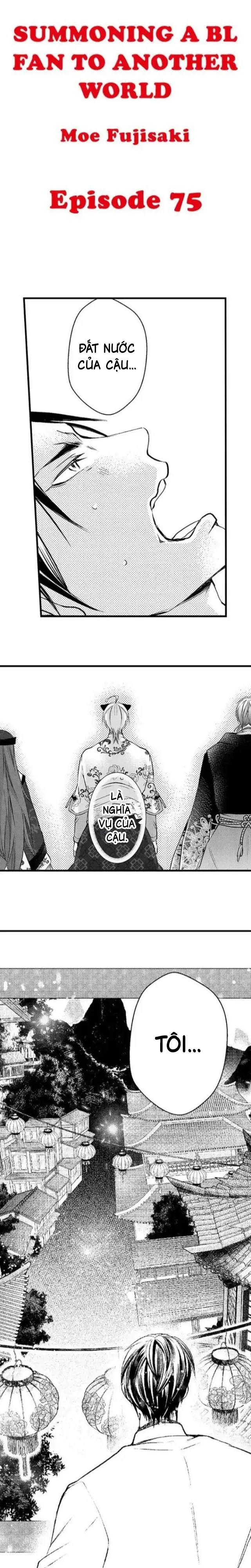 Đọc truyện Fan cuồng Boylove bị triệu hồi tới một thế giới lạ - Chapter 75