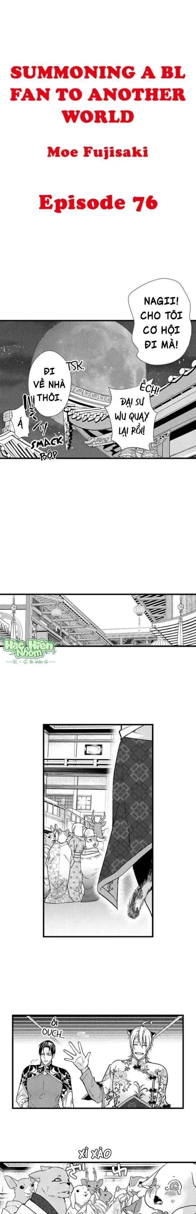 Đọc truyện Fan cuồng Boylove bị triệu hồi tới một thế giới lạ - Chapter 76