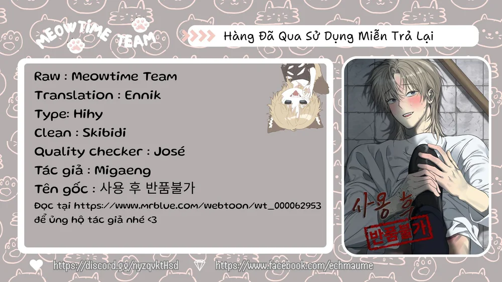 Đọc truyện Hàng Đã Qua Sử Dụng Miễn Trả Lại - Chapter 41