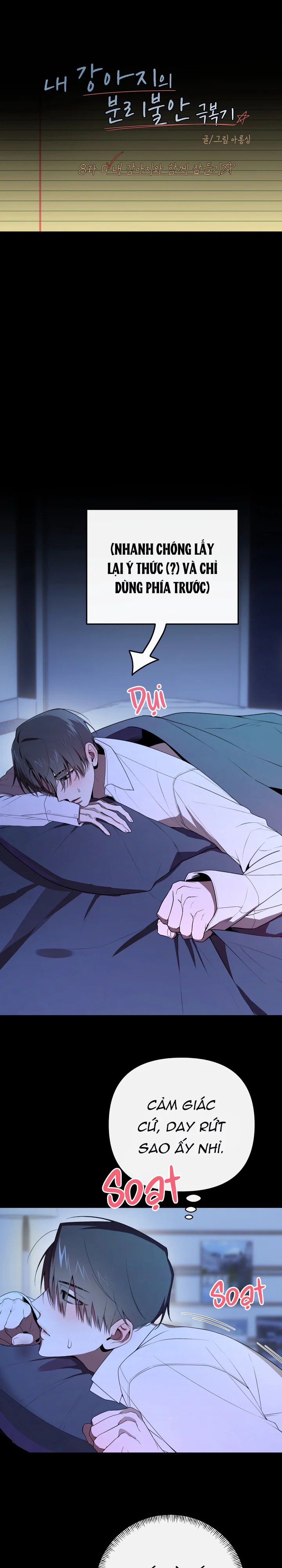 Đọc truyện Hành Trình Chữa Bệnh Bám Chủ Của Cún Nhà Tôi - Chapter 8