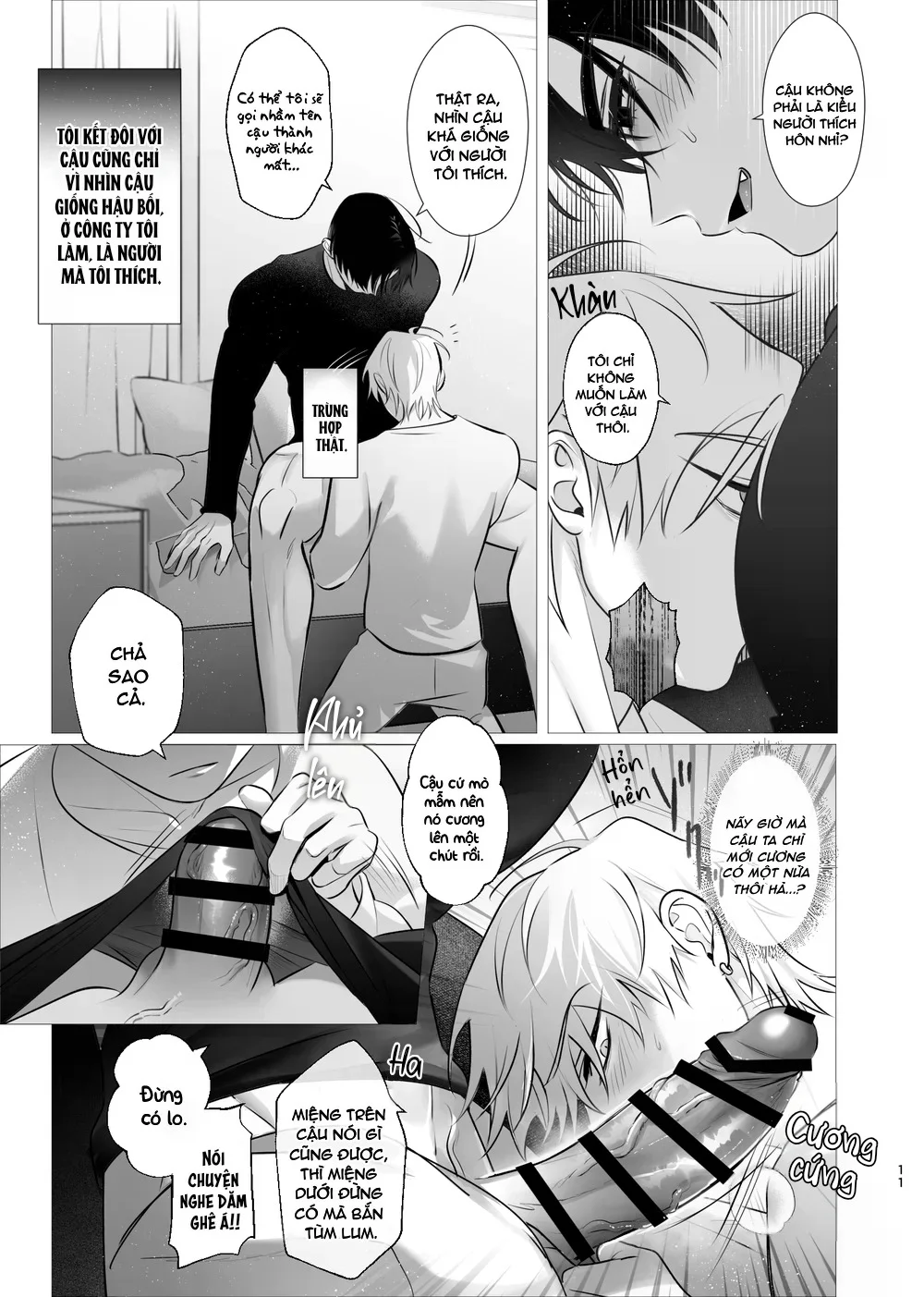 Đọc truyện Cho 50k Couple Lộn Xộn - Chapter 144.1