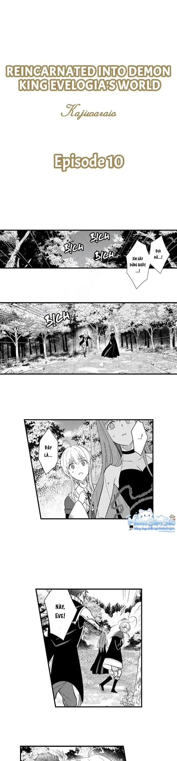 Đọc truyện Chuyển Sinh Vào Thế Giới Của Ma Vương Evelogia - Chapter 10