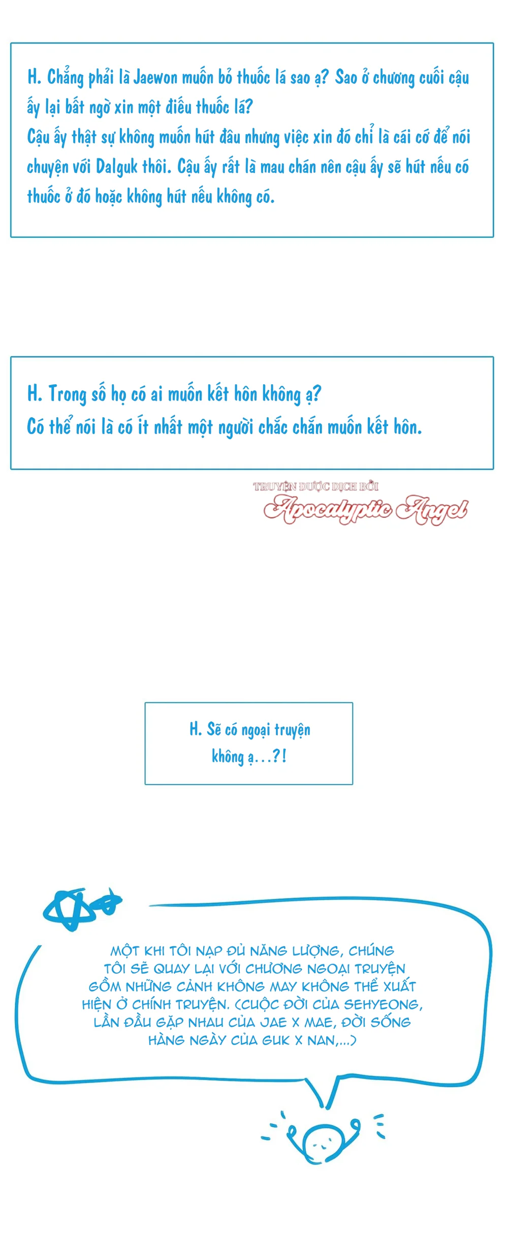 Đọc truyện Thiên Đường Táo Xanh - Chapter 136.5