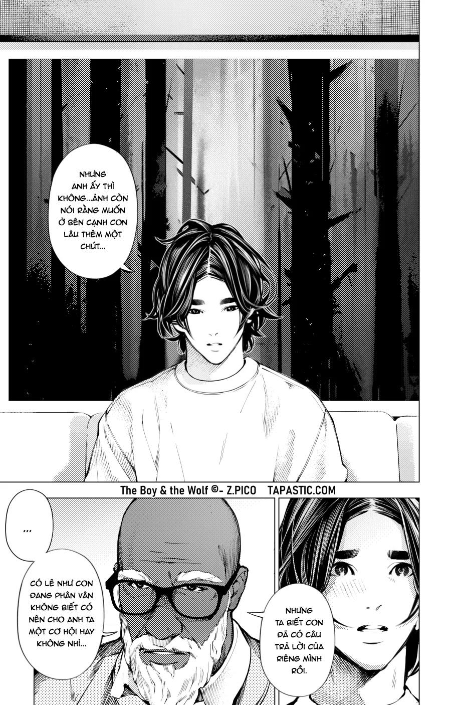 Đọc truyện The Boy And the Wolf - Chapter 12.1