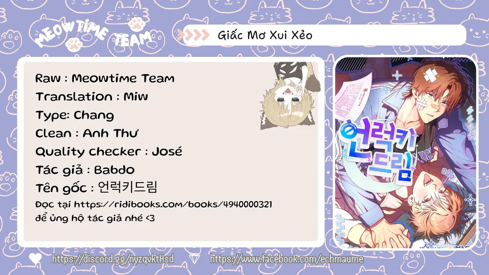 Đọc truyện Giấc Mơ Xui Xẻo - Chapter 0