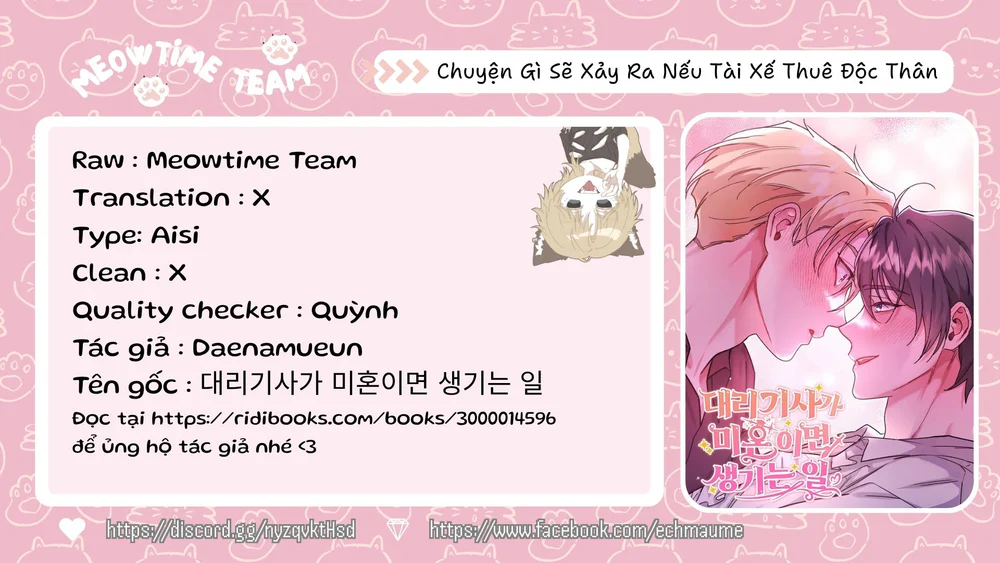 Đọc truyện Chuyện Gì Sẽ Xảy Ra Nếu Tài Xế Thuê Độc Thân - Chapter 12