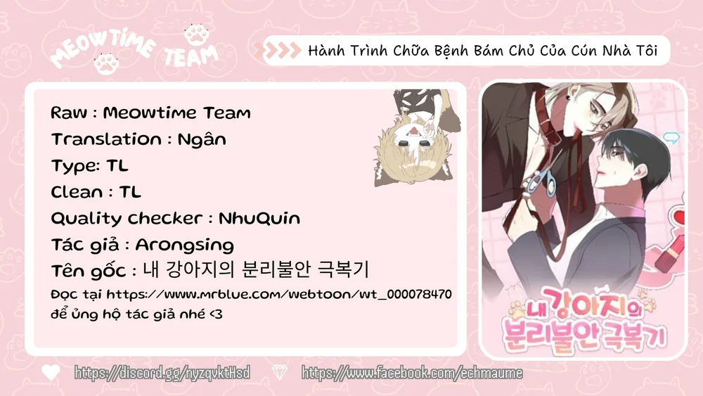 Đọc truyện Hành Trình Chữa Bệnh Bám Chủ Của Cún Nhà Tôi - Chapter 11