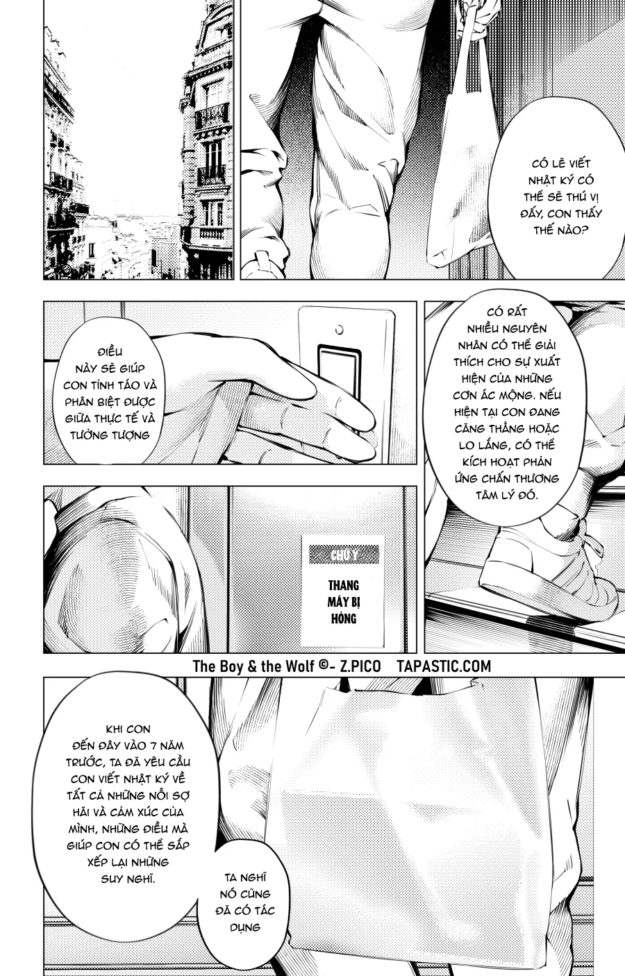 Đọc truyện The Boy And the Wolf - Chapter 12.2