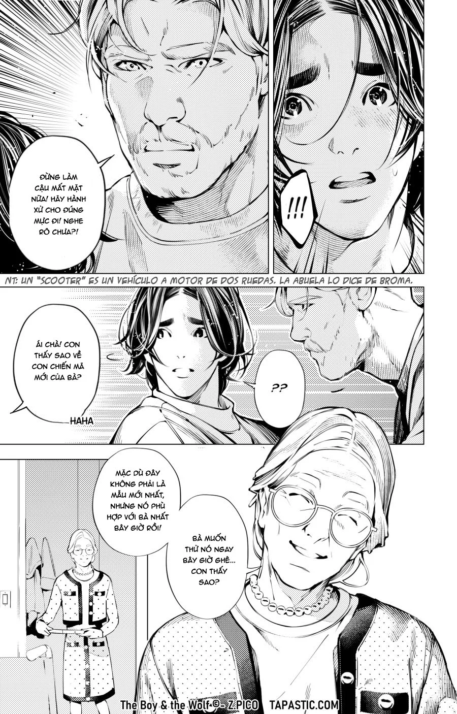 Đọc truyện The Boy And the Wolf - Chapter 12.3