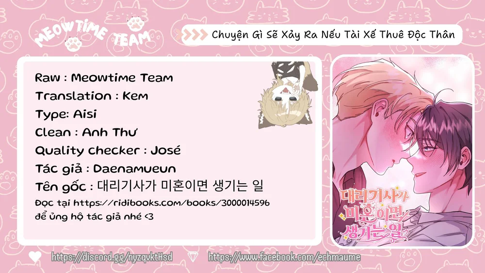 Đọc truyện Chuyện Gì Sẽ Xảy Ra Nếu Tài Xế Thuê Độc Thân - Chapter 13