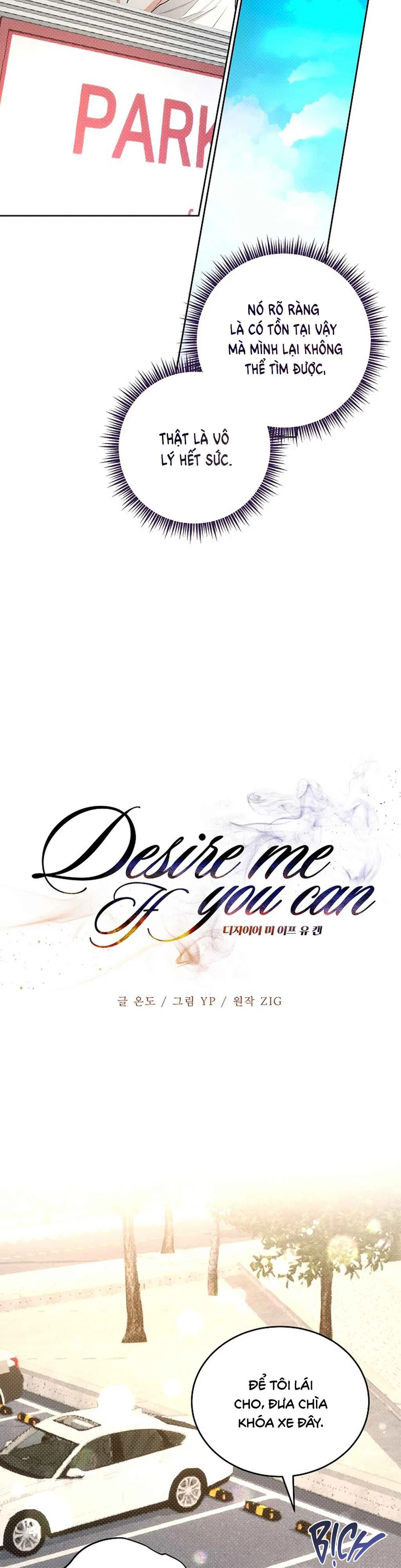 Đọc truyện (ABO) DESIRE ME IF YOU CAN - Chapter 20