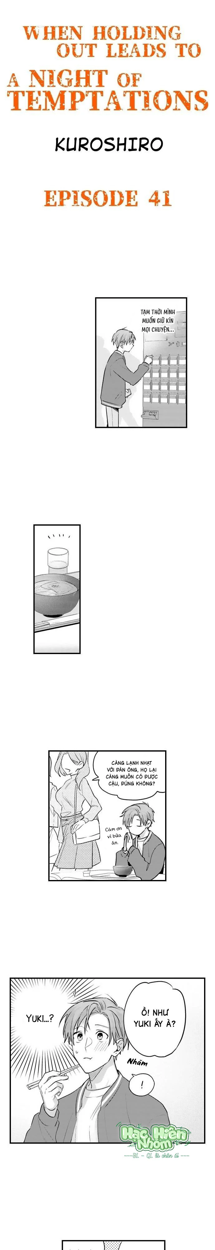 Đọc truyện Kiềm Chế – Khởi Đầu Cho Một Đêm Cám Dỗ - Chapter 41