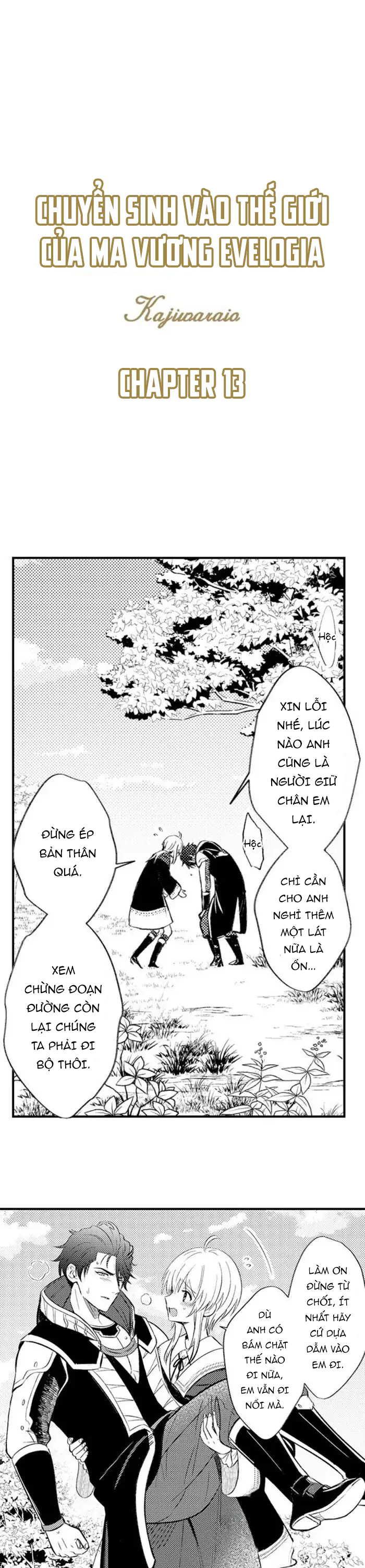 Đọc truyện Chuyển Sinh Vào Thế Giới Của Ma Vương Evelogia - Chapter 13