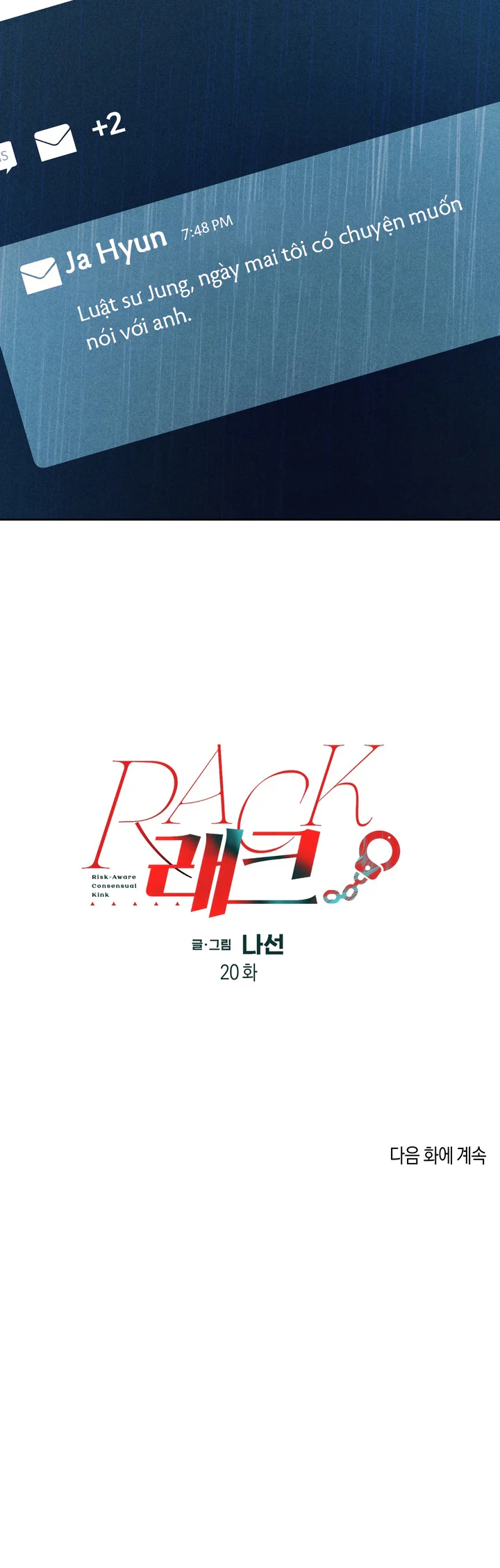 Đọc truyện RACK - Chapter 20