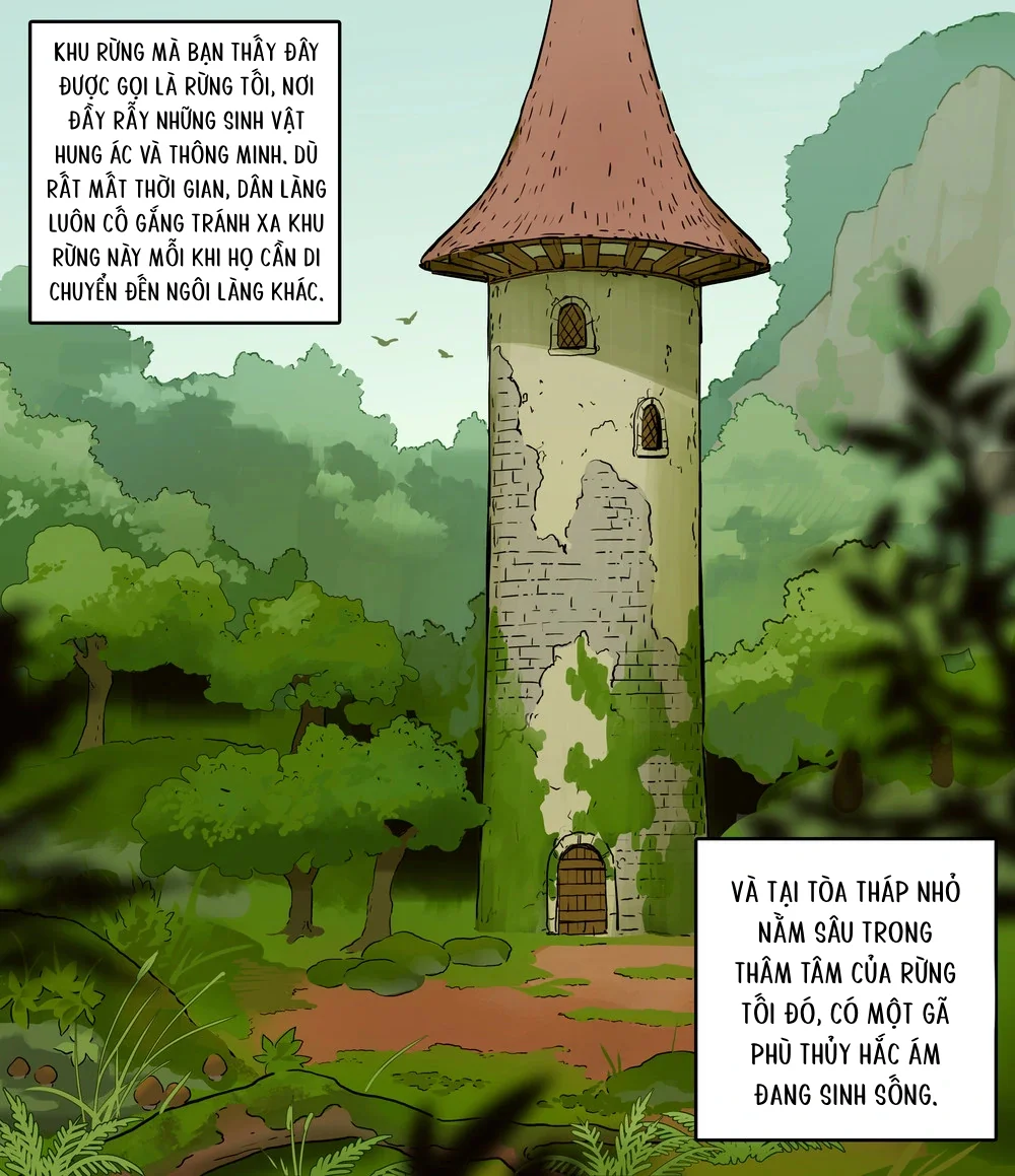 Đọc truyện Phù Thủy Bóng Đêm Và Quái Vật - Chapter 2