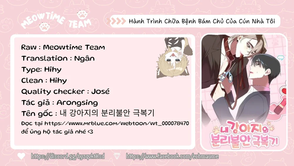 Đọc truyện Hành Trình Chữa Bệnh Bám Chủ Của Cún Nhà Tôi - Chapter 15