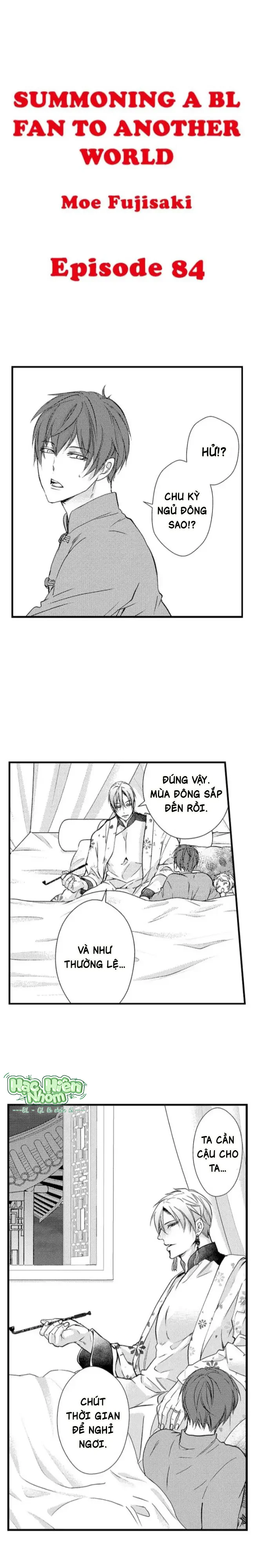 Đọc truyện Fan cuồng Boylove bị triệu hồi tới một thế giới lạ - Chapter 84