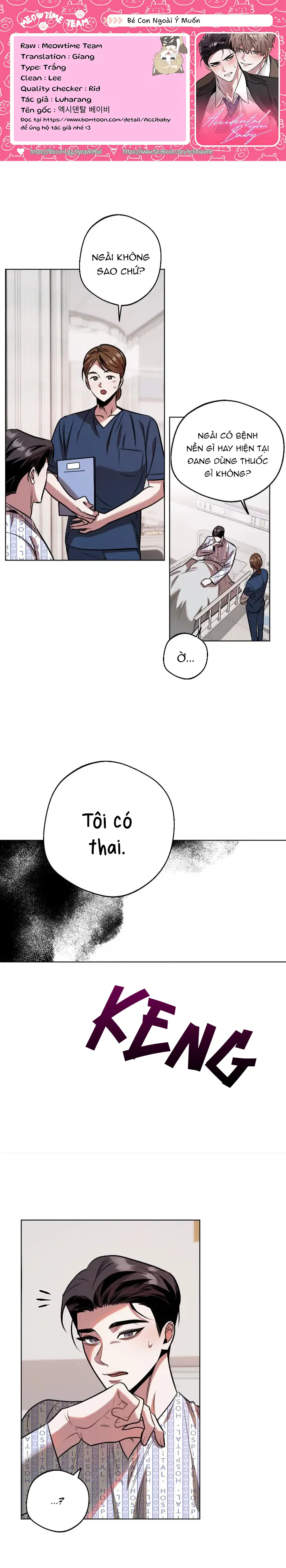 Đọc truyện Bé Con Ngoài Ý Muốn - Chapter 12