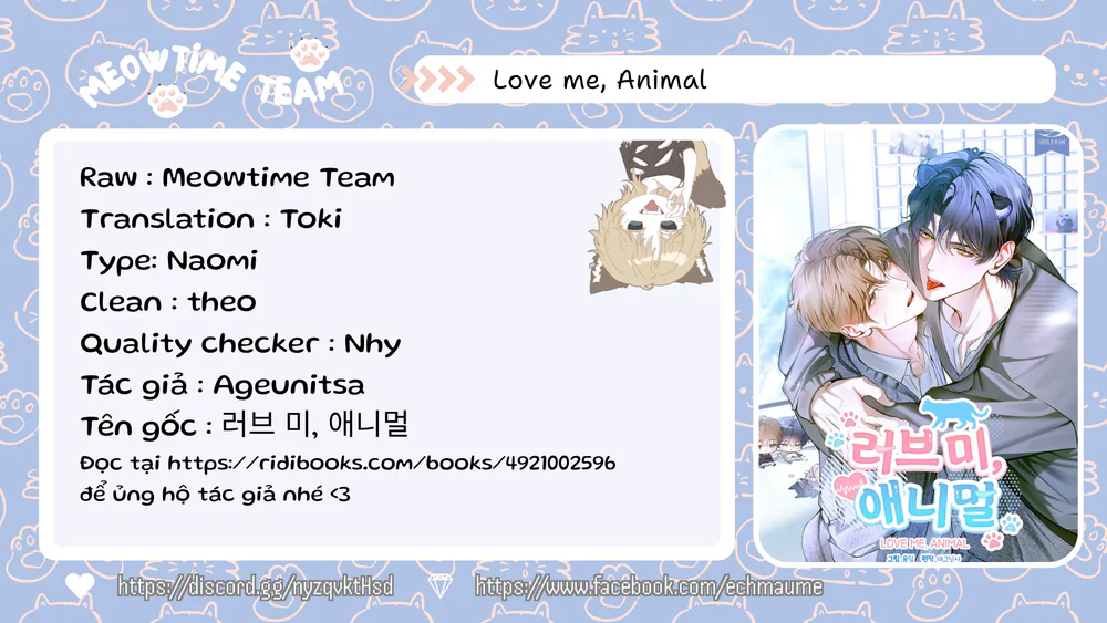 Đọc truyện Love me, Animal - Chapter 0