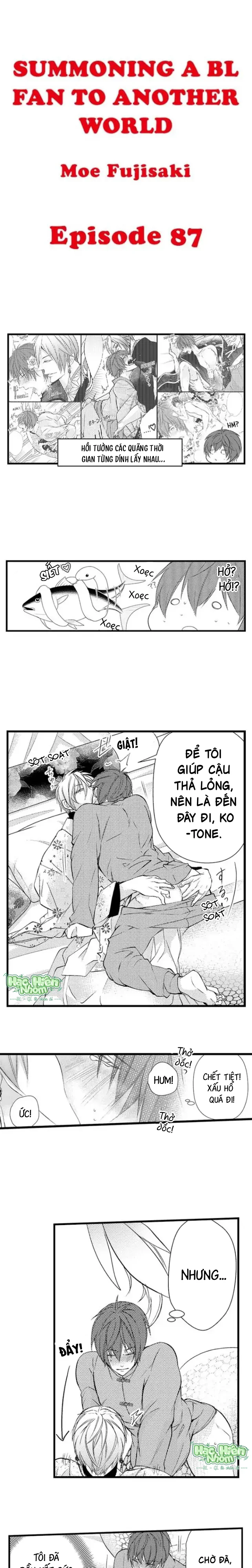 Đọc truyện Fan cuồng Boylove bị triệu hồi tới một thế giới lạ - Chapter 87