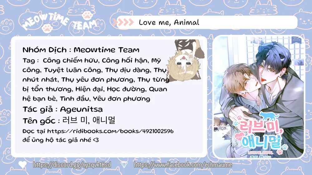Đọc truyện Love me, Animal - Chapter 2