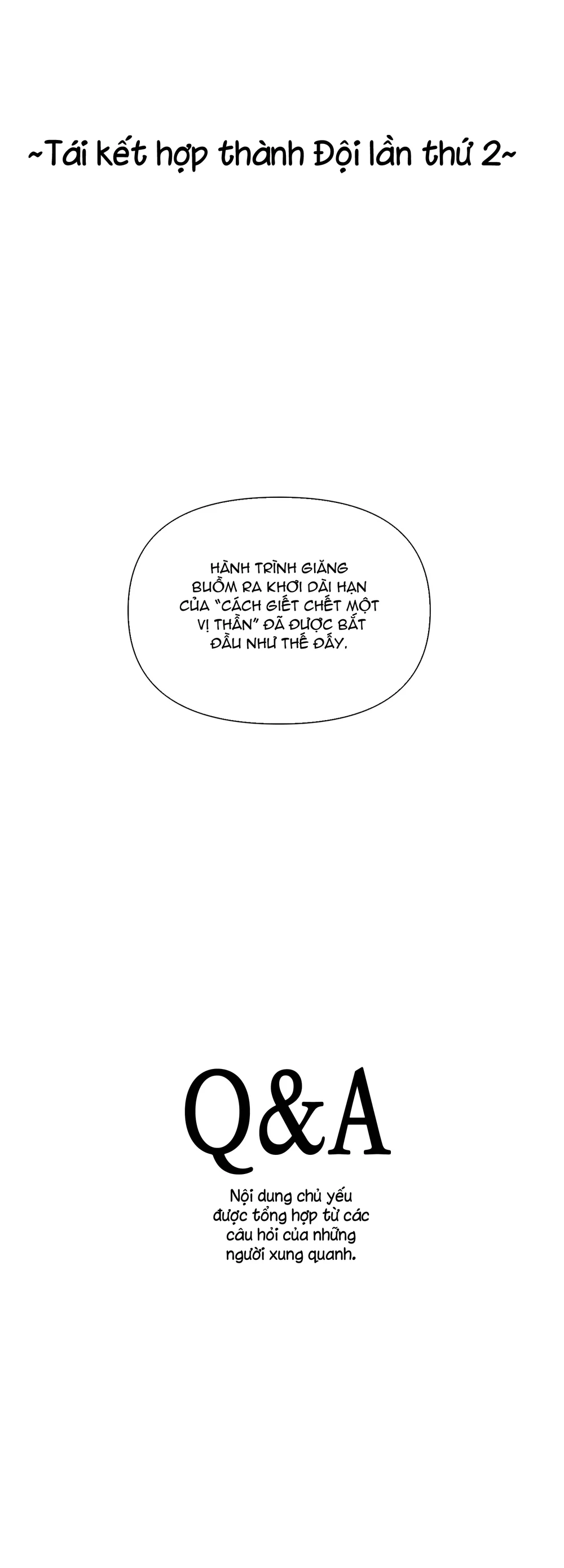 Đọc truyện Cách Giết Một Vị Thần - Chapter 25.5