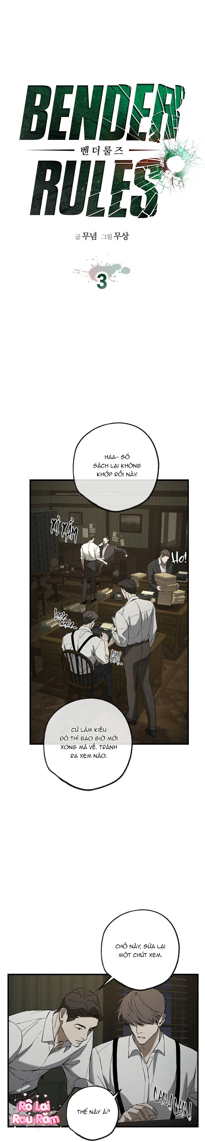 Đọc truyện Quy tắc Bender - Chapter 3